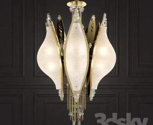 لوستر مدرن Dolce Vita Crystal Moon