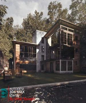 رندر ویلایی render