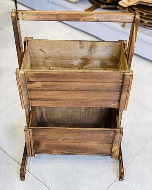 جا سیب زمینی پیاز چوبی
