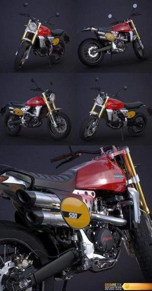 موتور سیکلت Fantic Caballero 500 Scrambler.rar