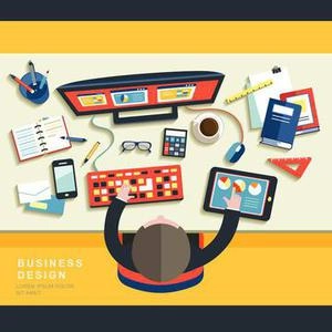 میز کاری دو بعدی گرافیکی استارت آپ