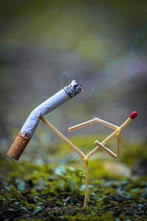 نه به سیگار