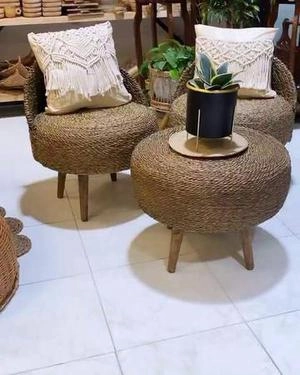 ست ۲ نفره حصیری