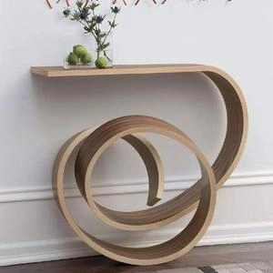 میز دیواری پیچ خورده