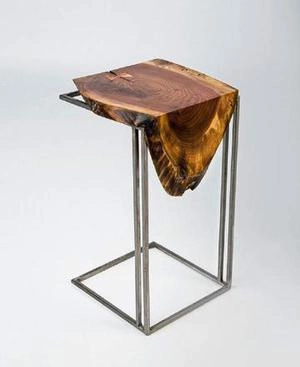 عسلی با چوب طبیعی
