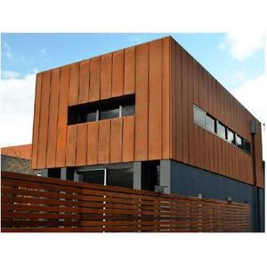 نمای ترموود باتم نارنجی