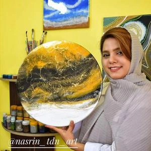 یک کار رزین گرد