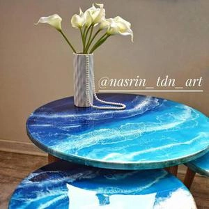 کارهای رزین عسلی خاص