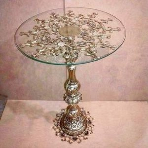 میز تلفن برنز