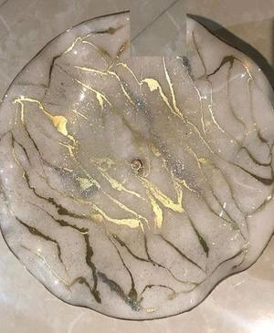 میوه خوری با رزین و برنز