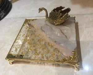 جا شمعی با رزین و برنز