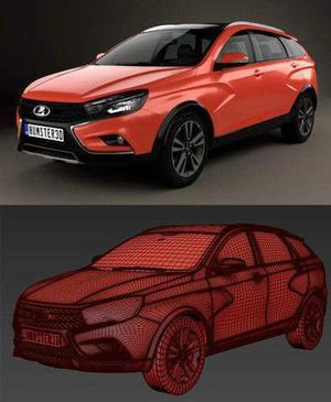 Lada_Vesta_Cross_2015 ماشین سواری