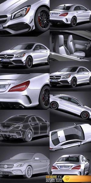 ماشین بنز Mercedes-Benz_CLA45_AMG_2017