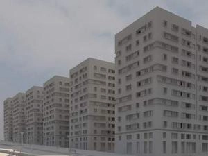 render رندر مجتمع مسکونی