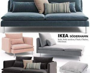 مبل Ottoman Ikea SODERHAMN