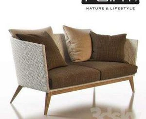 مبل مدرن Point Arc Outdoor 2 Seater Sofa