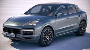 Porsche Cayenne Turbo Coupe 2020 3D Model