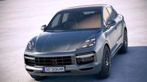 Porsche Cayenne Turbo Coupe 2020 3D Model