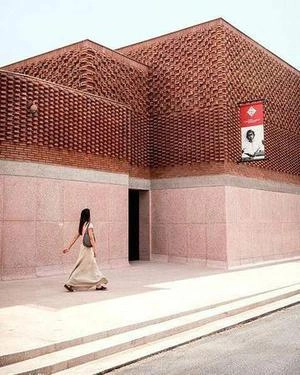 چینش مدرن دیوار آجری