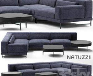 مبل ال مدرن Sofa Natuzzi Ido