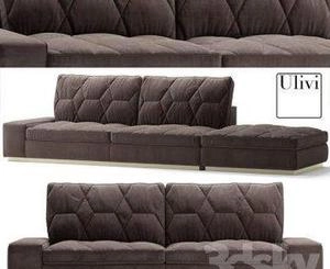 مبل مدرن سه بعدی Sofa Skeidar