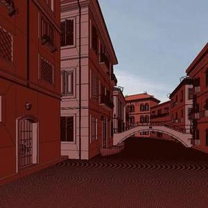 رندر از شهر ونیز