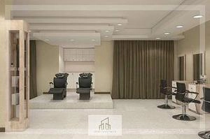 طراحی سالن آرایشی و اجرا