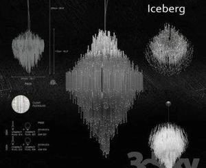 لوستر مدرن بزرگ Terzani Iceberg