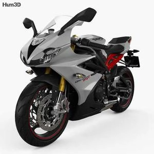 Triumph Daytona 675R 2015 - 3D مدل موتور