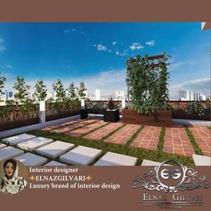 طراحي روف گاردن يا بام سبز