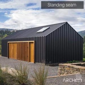 سیستم بام Standing seam