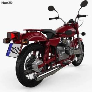 Ural_Solo_sT موتور 3d ابجکت