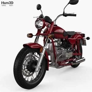 Ural_Solo_sT موتور 3d ابجکت