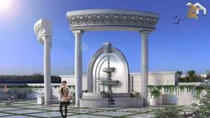 طراحی روف گاردن کلاسیک