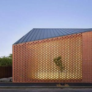 نمای مدرن آجری