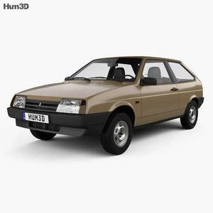 ماشین قدیمی VAZ Lada 2108 1984 3D model