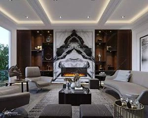 نشیمن و شومینه