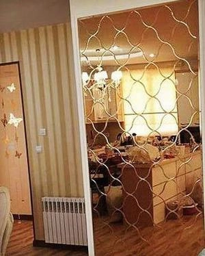 اجرای اشکال مختلف روی آینه