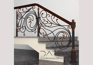 نرده آهنی طرح کلاسیک
