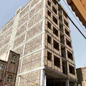 طراحی نما کلاسیک 8 طبقه