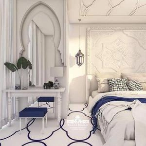 اتاق خواب به سبک مراکشی