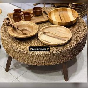 میز حصیری قطر