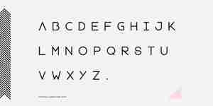 فونت انگلیسی Modulus