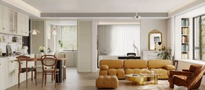 طراحی دکوراسیون داخلی مدرن صحنه آماده رندر 66