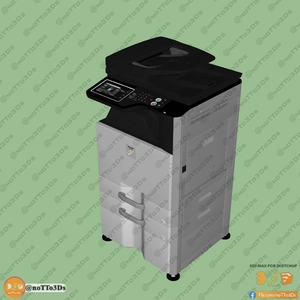 مجموعه ای از تجهیزات و لوازم دفتر کار برای اسکچاپ