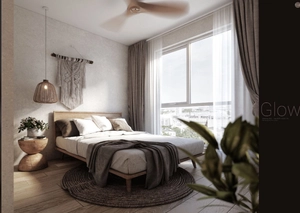 طراحی داخلی نشیمن و آشپزخانه و اتاق خواب مدرن و مینیمال برای اسکچاپ