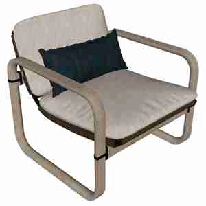 مبل تک نفره برند Giorgetti Loop Armchair برای اسکچاپ