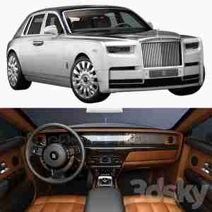 ماشین رویزرویز فانتون با مدلینگ داخلی  Rolls Royce Phantom