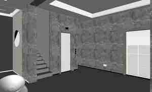 طراحی مدرن و آرامش طبیعت در یک نشیمن لوکس برای اسکچاپ