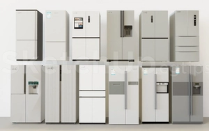 مجموعه ای متنوع از یخچال های خانگی برای اسکچاپ